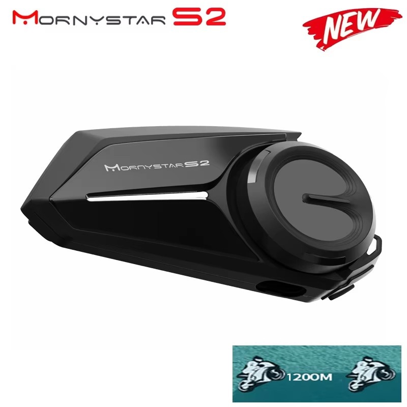 Universal Motorcycle Helmet Intercom Headset - Mornystar S2 Kask Kulaklık Motosiklet Interkom