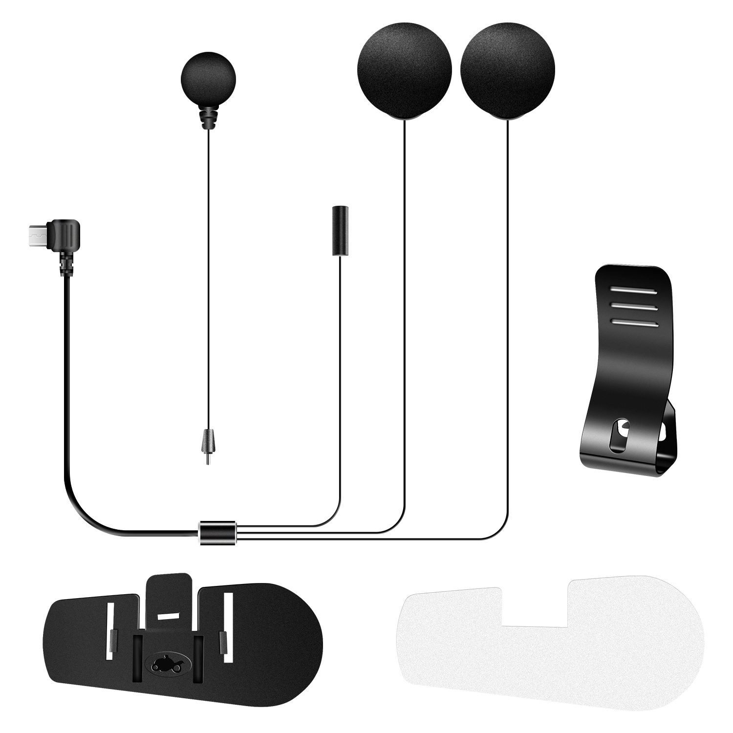 Universal Motorcycle Helmet Intercom Headset - Fodsports Mikrofonlu Hoparlörlü Kulaklık, Sadece FX8