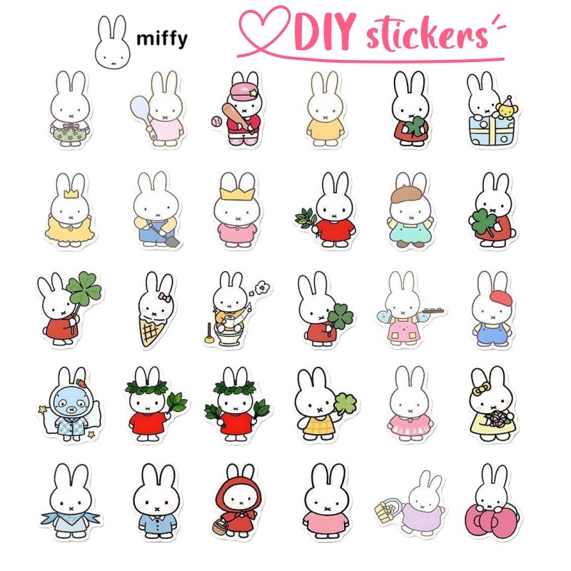 Atv Parts - Miffy Yüksek Renk Değeri Yaratıcı Basit