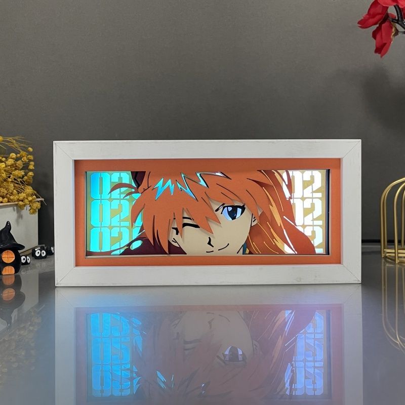 Atv Parts - EVA Asuka Langley Soryu anime karikatür