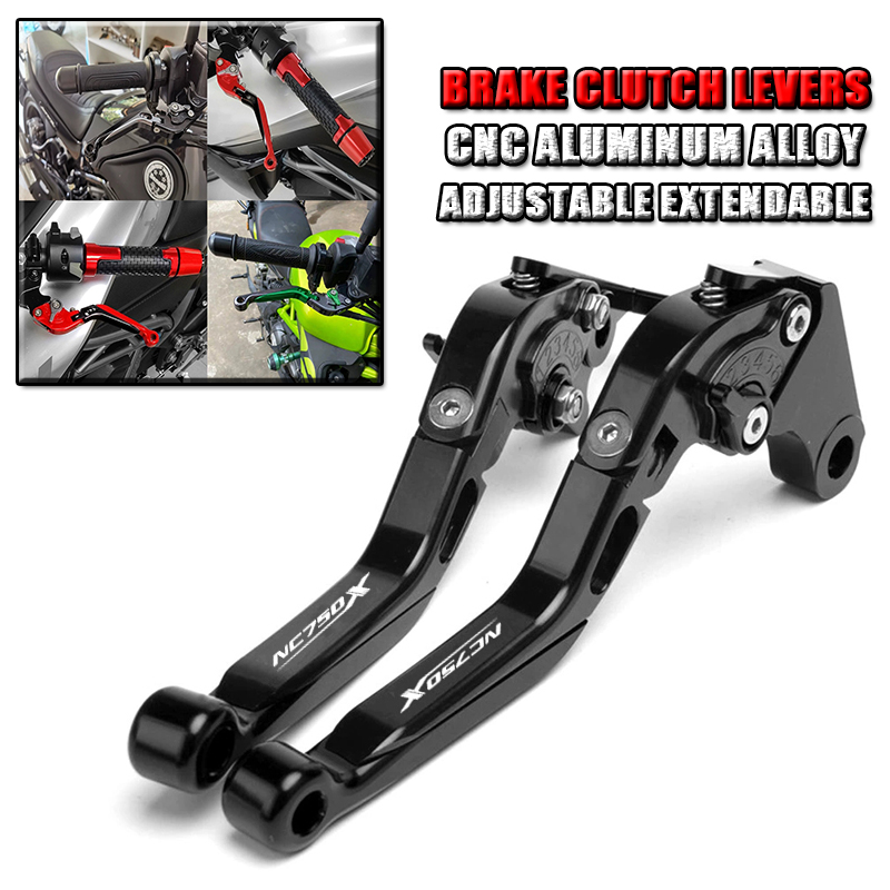 Cnc Aluminum Adjustable Brake Clutch Levers - Honda NC750X NC 750 X 2016-2024