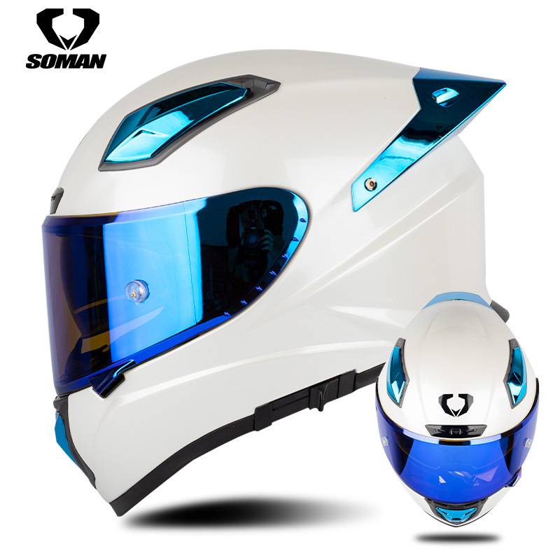 Soman Motosiklet Kaskı Karbon  - Carbon Fiber Lightweight Motorcycle Helmet incelemesi ve fiyatı