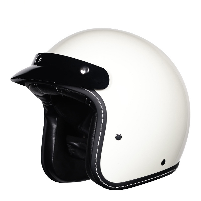 Uniseks Retro 3/4 Açık Yüz Mot - Vintage Open Face Retro Helmet incelemesi ve fiyatı