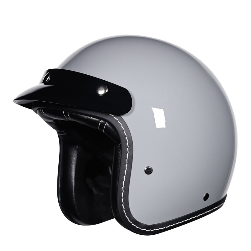 Uniseks Retro 3/4 Açık Yüz Mot - Vintage Open Face Retro Helmet incelemesi ve fiyatı