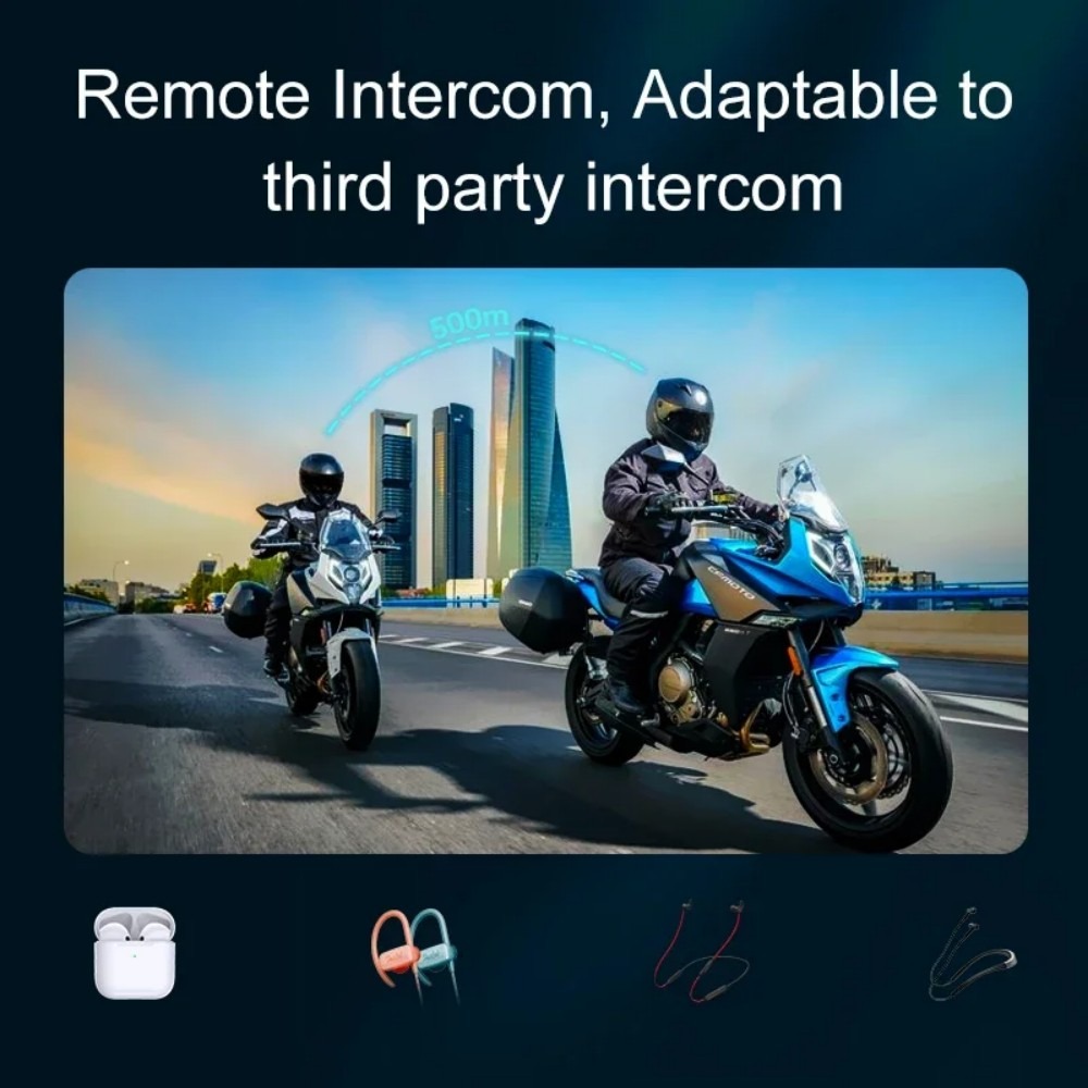 1 veya 2 adet Motosiklet Kaskı - Universal Motorcycle Helmet Intercom Headset incelemesi ve fiyatı