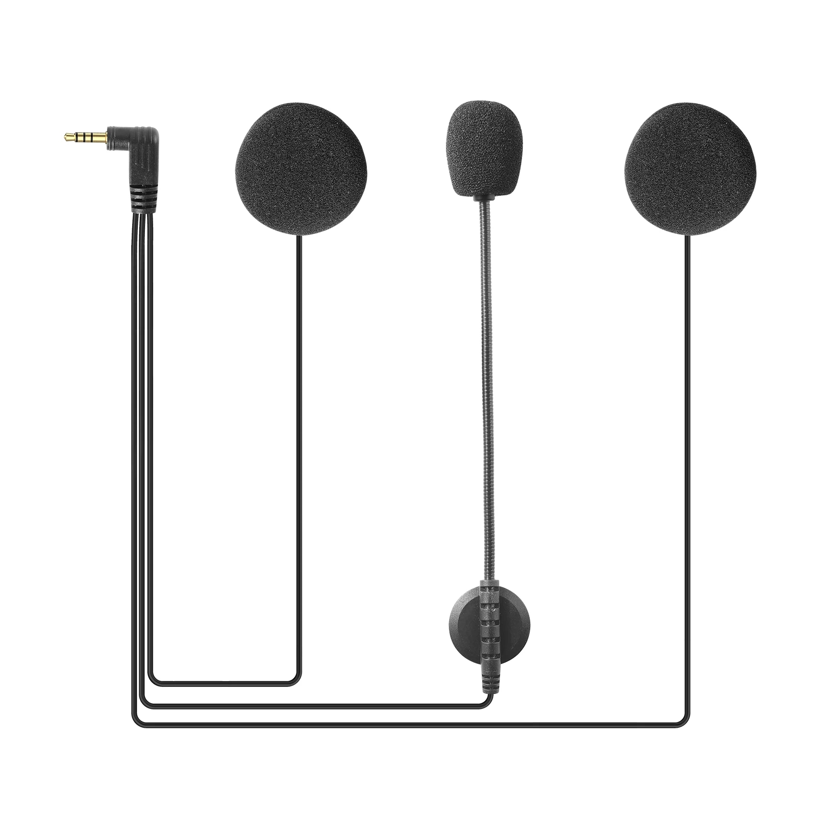 3.5MM Kulaklık Mikrofon Aksesu - Universal Motorcycle Helmet Intercom Headset incelemesi ve fiyatı