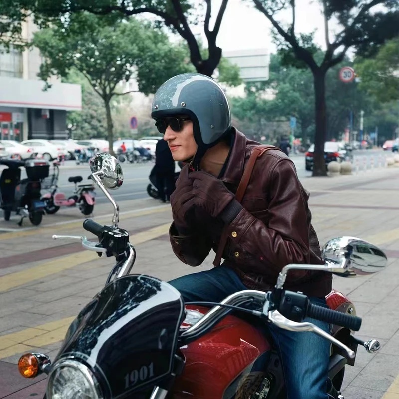 2-26 Yeni Retro 500TX Açık Yüz - Vintage Open Face Retro Helmet incelemesi ve fiyatı