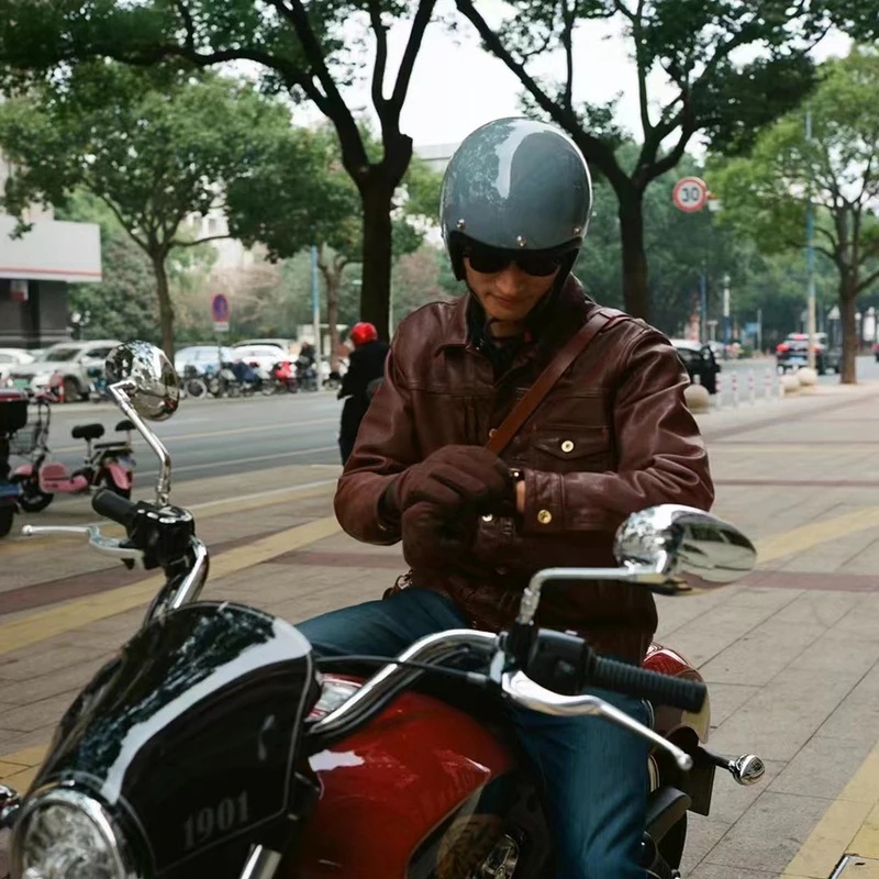 2-26 Yeni Retro 500TX Açık Yüz - Vintage Open Face Retro Helmet incelemesi ve fiyatı