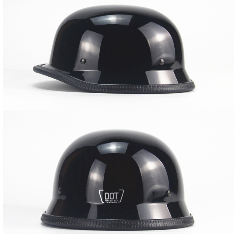 Vintage Motosiklet Cruiser Kas - Vintage Open Face Retro Helmet incelemesi ve fiyatı