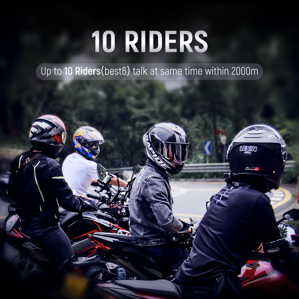 Lexin B4FM-X Bluetooth motosik - Universal Motorcycle Helmet Intercom Headset incelemesi ve fiyatı