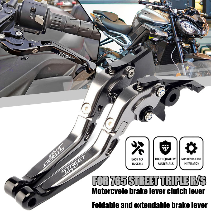 765 Street Triple R/S (RS vers - Cnc Aluminum Adjustable Brake Clutch Levers incelemesi ve fiyatı