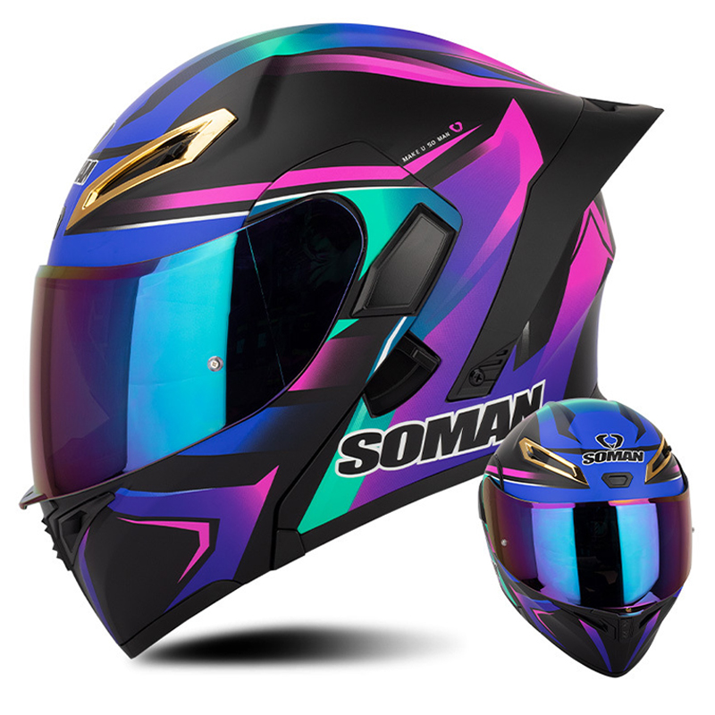 DOT onaylı erkekler motosiklet - Modular Flip Up Motorcycle Helmet Dot Approved incelemesi ve fiyatı