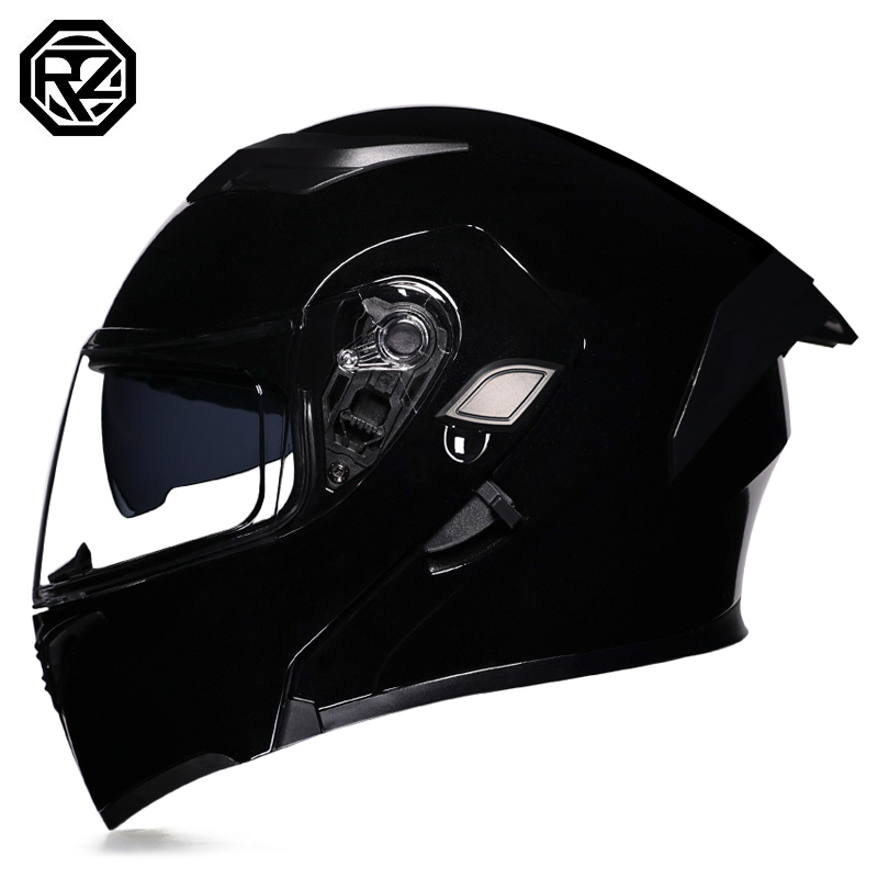 ORZ Motosiklet kaskları Çift V - Modular Flip Up Motorcycle Helmet Dot Approved incelemesi ve fiyatı