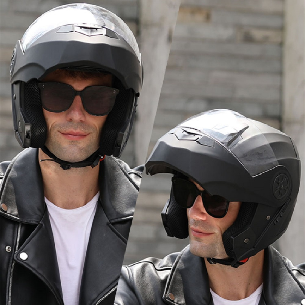 Modüler Motosiklet Kaskı Çift  - Motorcycle Helmet Inner Sun Visor Lens incelemesi ve fiyatı
