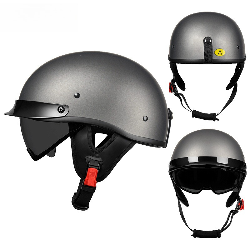 Vintage Açık Yüz Motosiklet Ka - Vintage Open Face Retro Helmet incelemesi ve fiyatı