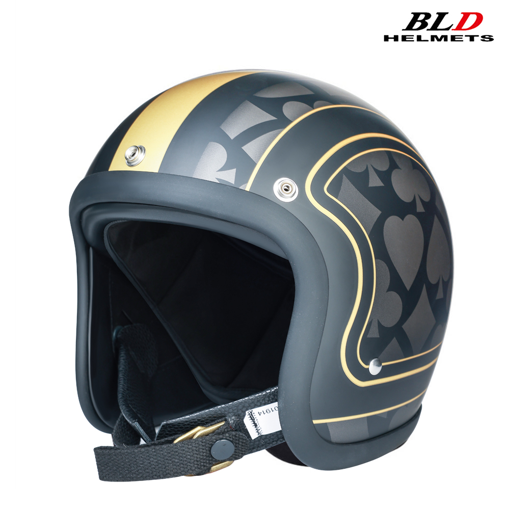 Düşük Profil Japonya Kore Tarz - Vintage Open Face Retro Helmet incelemesi ve fiyatı