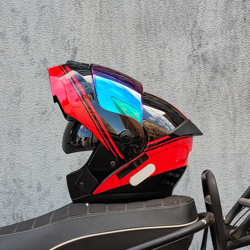 ORZ Son DOT Onaylı Güvenlik Mo - Dual Visor Motorcycle Racing Helmet incelemesi ve fiyatı