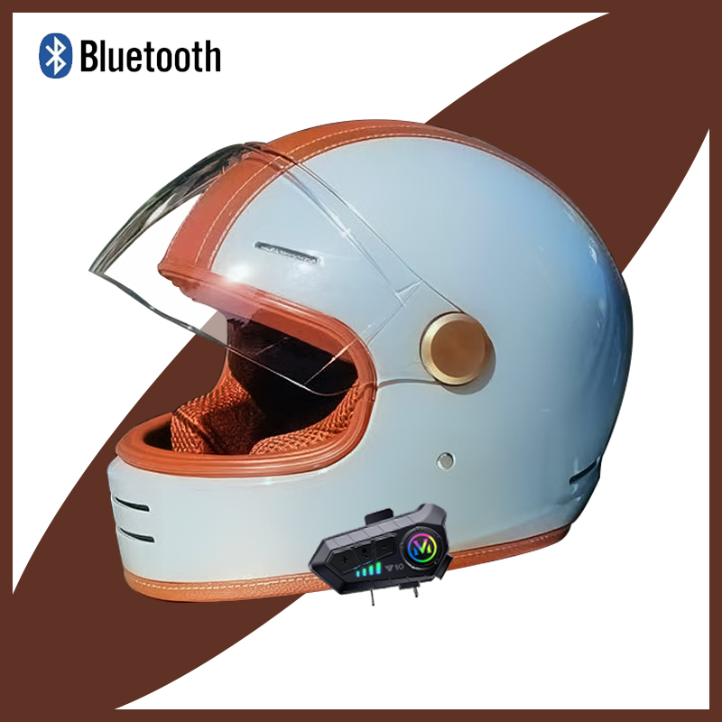 Vintage Casque Motosiklet Kask - Vintage Open Face Retro Helmet incelemesi ve fiyatı