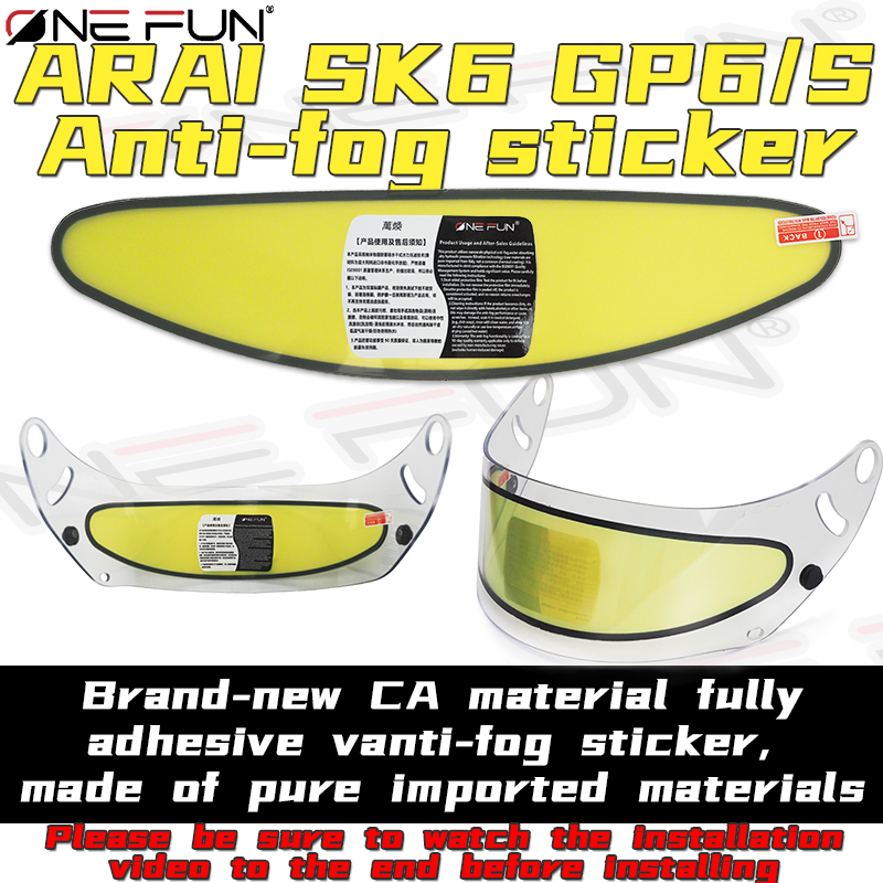 SK6/GP6S/GP/GP6RC PRO Rv go-ka - Motorcycle Helmet Anti Fog Pinlock Shield incelemesi ve fiyatı