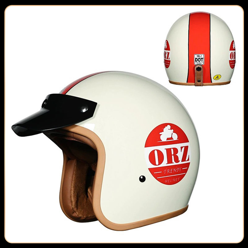 Retro Vintage 3/4 Açık Yüz Kas - Vintage Open Face Retro Helmet incelemesi ve fiyatı