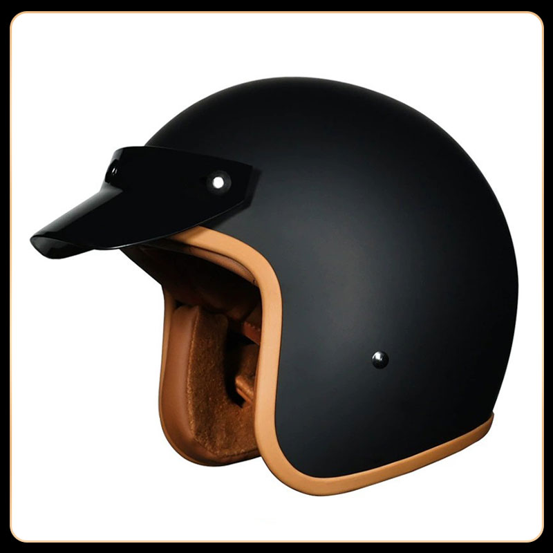 Retro Vintage 3/4 Açık Yüz Kas - Vintage Open Face Retro Helmet incelemesi ve fiyatı