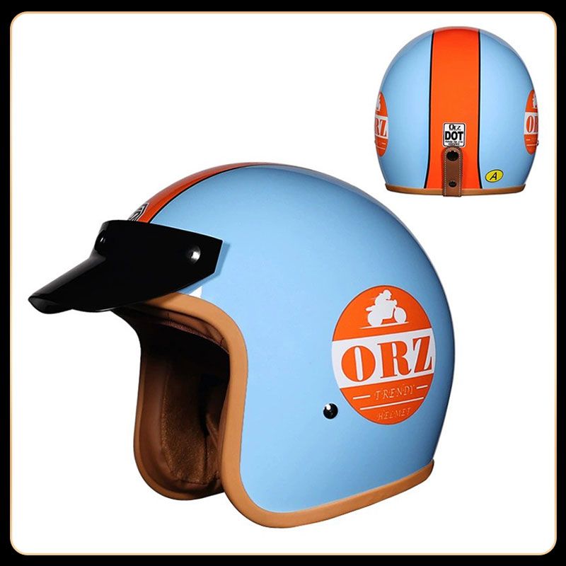 Retro Vintage 3/4 Açık Yüz Kas - Vintage Open Face Retro Helmet incelemesi ve fiyatı